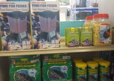 pond fish foods and feeders
