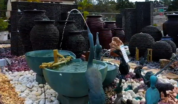 water features and fountains